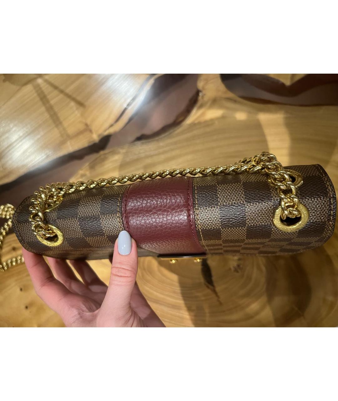 LOUIS VUITTON Коричневая сумка через плечо, фото 5