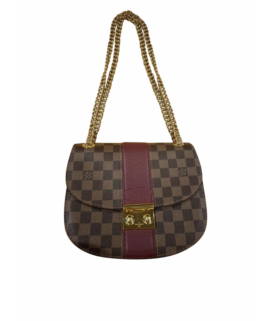 LOUIS VUITTON Коричневая сумка через плечо, фото 1