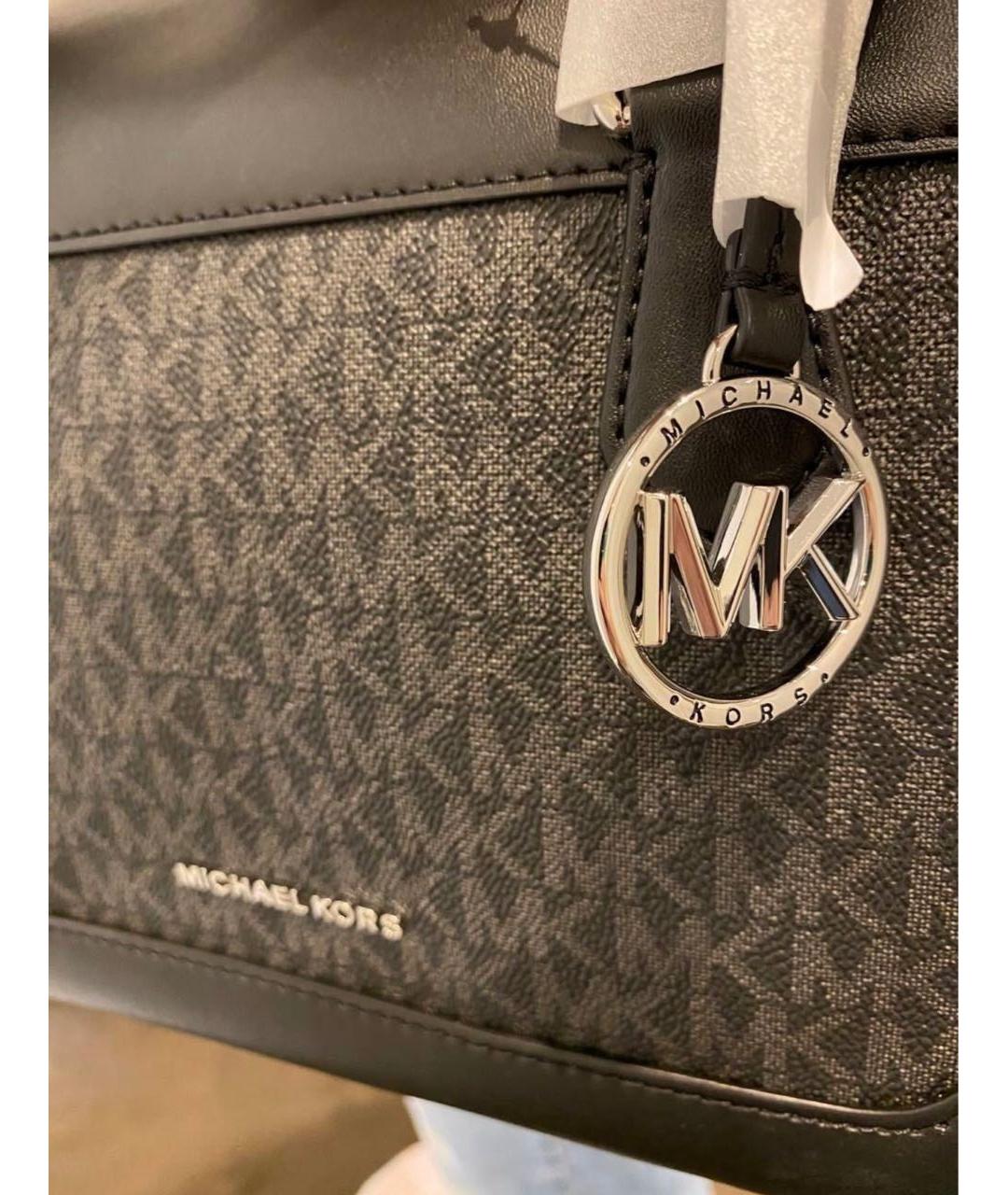 MICHAEL KORS Черная сумка с короткими ручками, фото 3