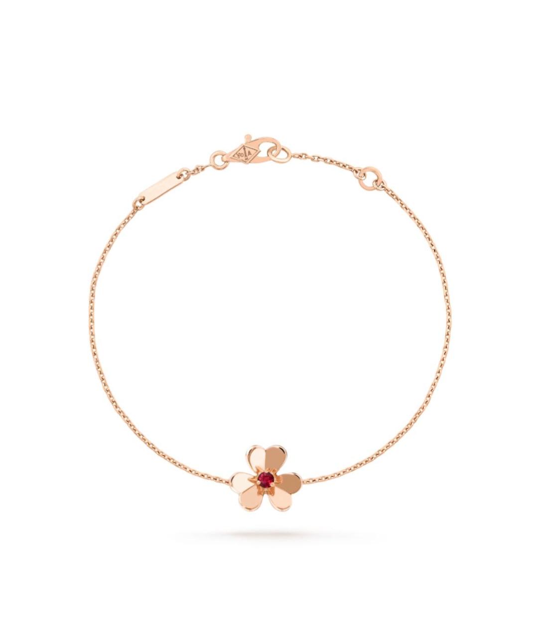 VAN CLEEF & ARPELS Розовый браслет из розового золота, фото 5