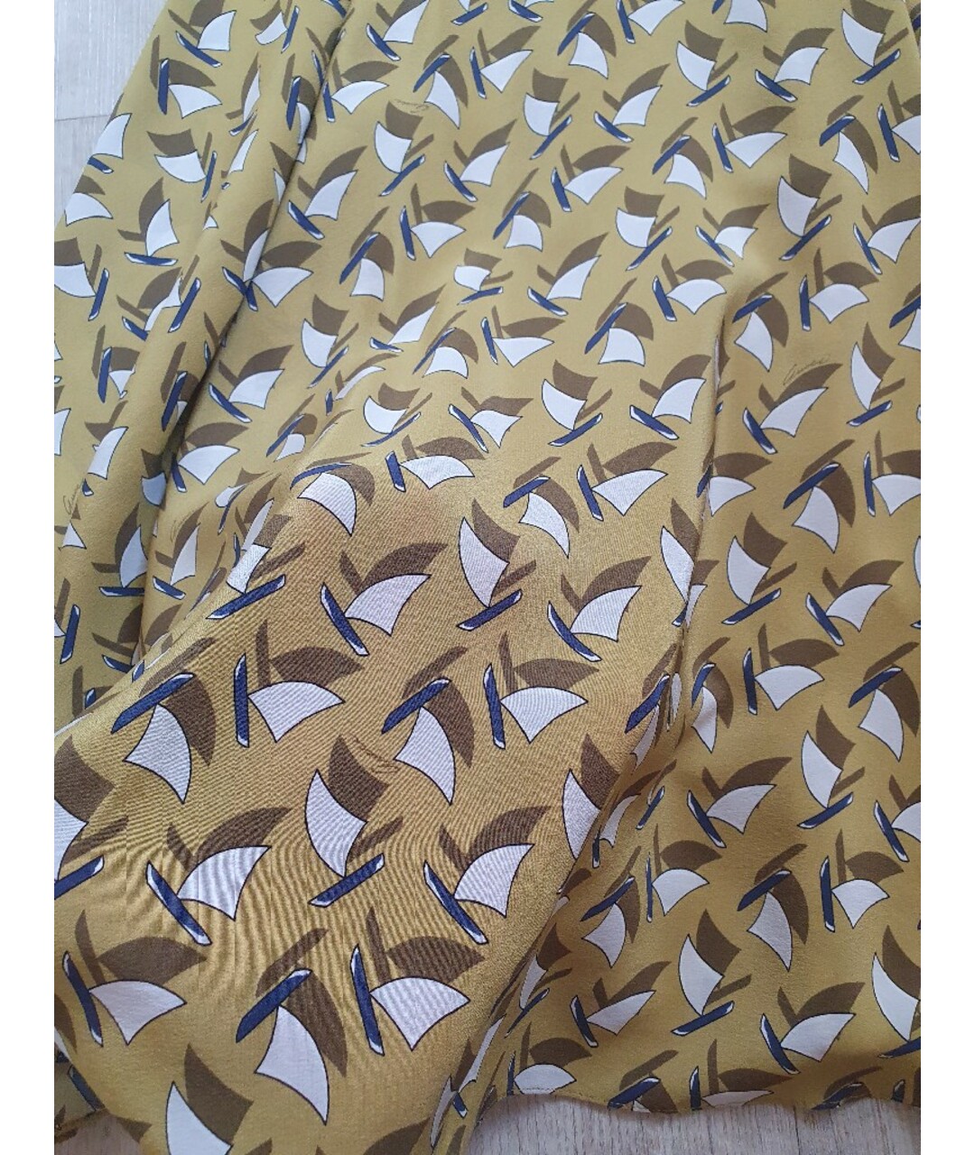 GUCCI Мульти шелковое повседневное платье, фото 2