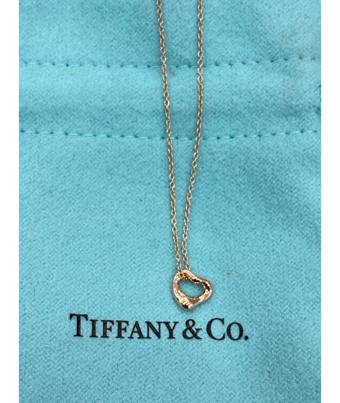 TIFFANY&CO Розовое колье из розового золота, фото 5