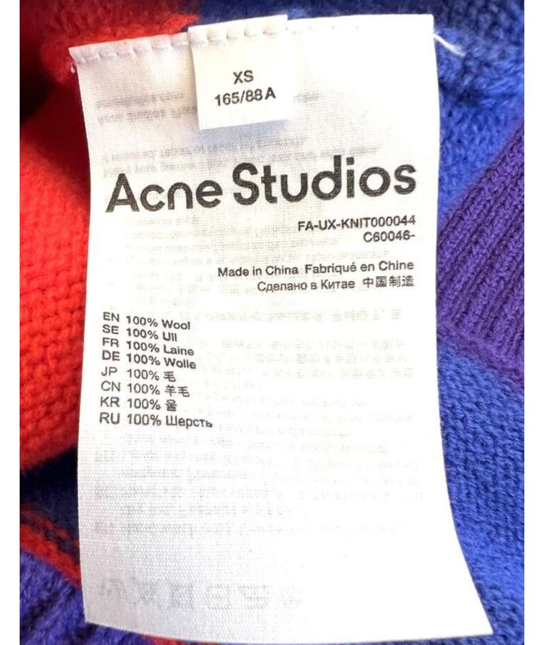 ACNE STUDIOS Мульти шерстяной джемпер / свитер, фото 6