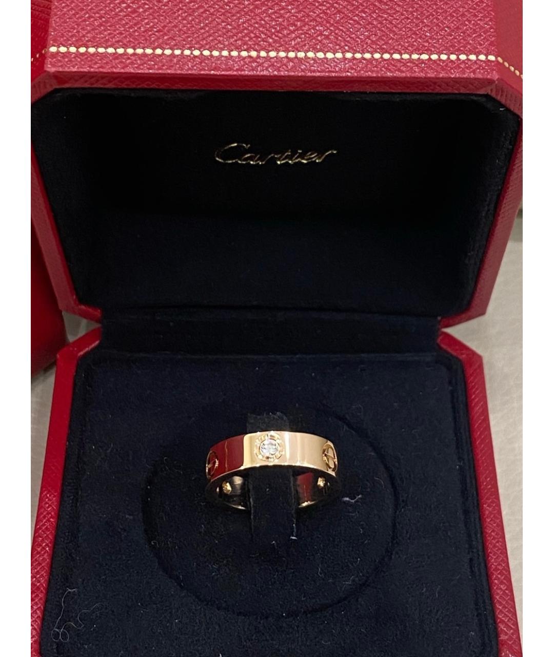 CARTIER Розовое кольцо из розового золота, фото 2