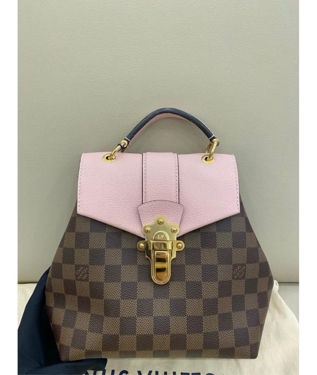 LOUIS VUITTON Розовый рюкзак, фото 2