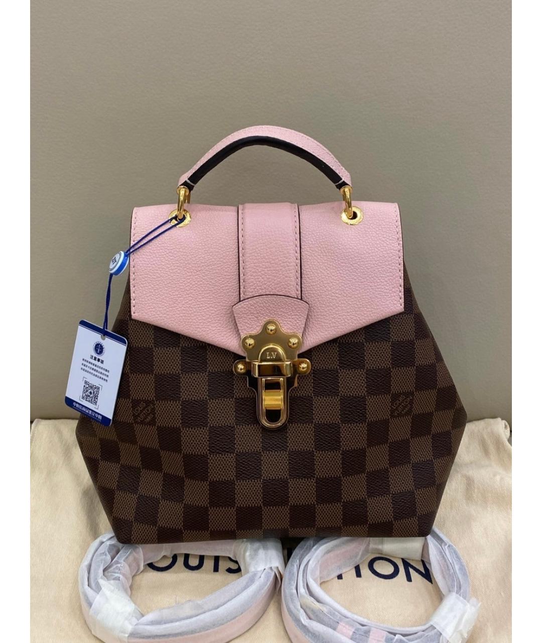 LOUIS VUITTON Розовый рюкзак, фото 10