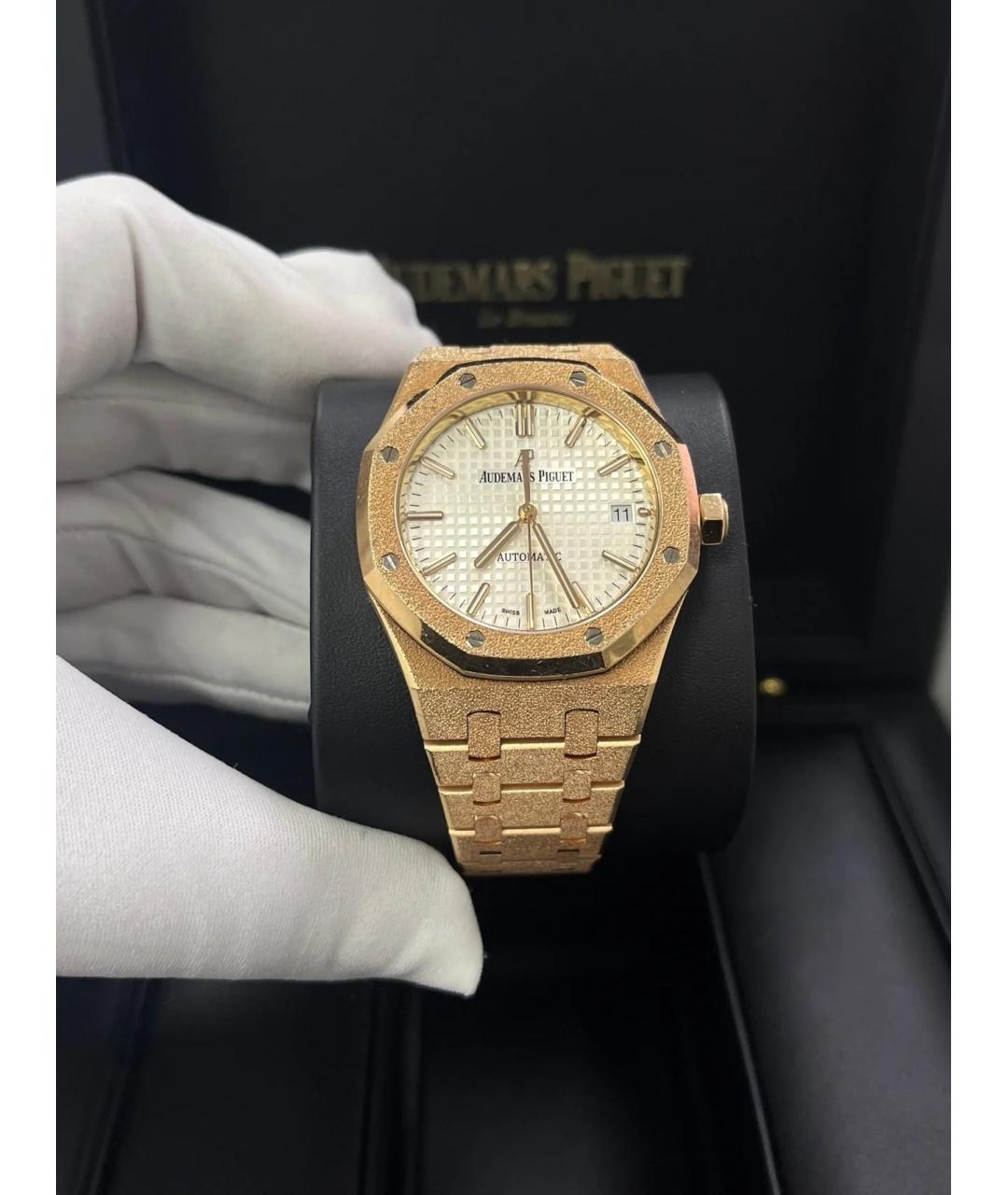 Audemars Piguet Белые часы из розового золота, фото 2