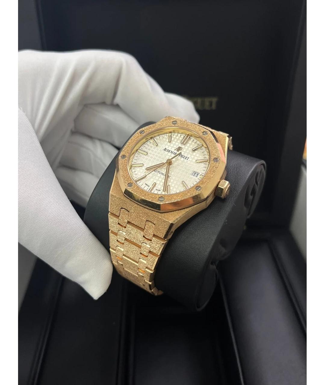 Audemars Piguet Белые часы из розового золота, фото 7