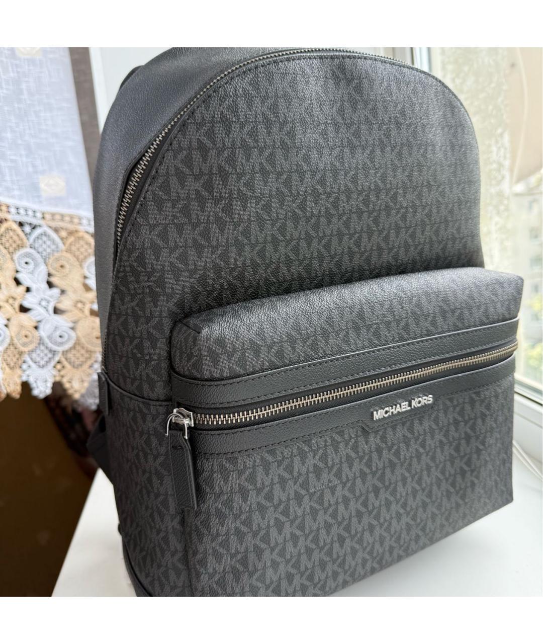 MICHAEL KORS Черный рюкзак, фото 2