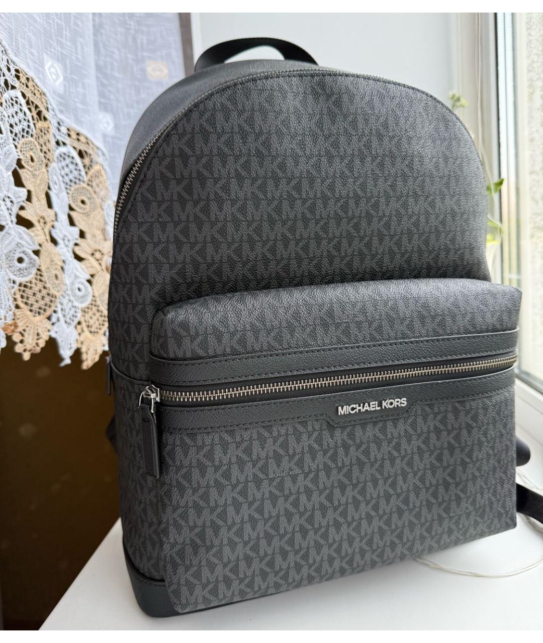 MICHAEL KORS Черный рюкзак, фото 7