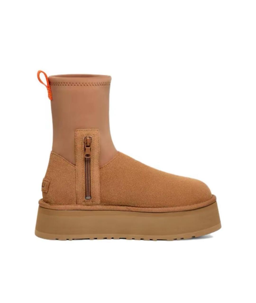 UGG AUSTRALIA Коричневые замшевые ботинки, фото 1