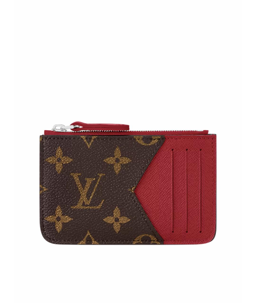 LOUIS VUITTON Красный кардхолдер, фото 1