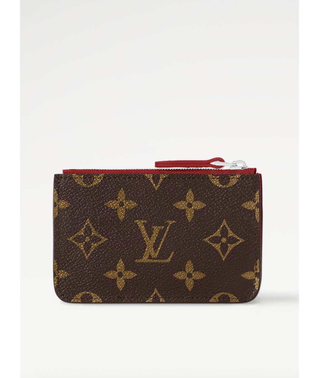 LOUIS VUITTON Красный кардхолдер, фото 3