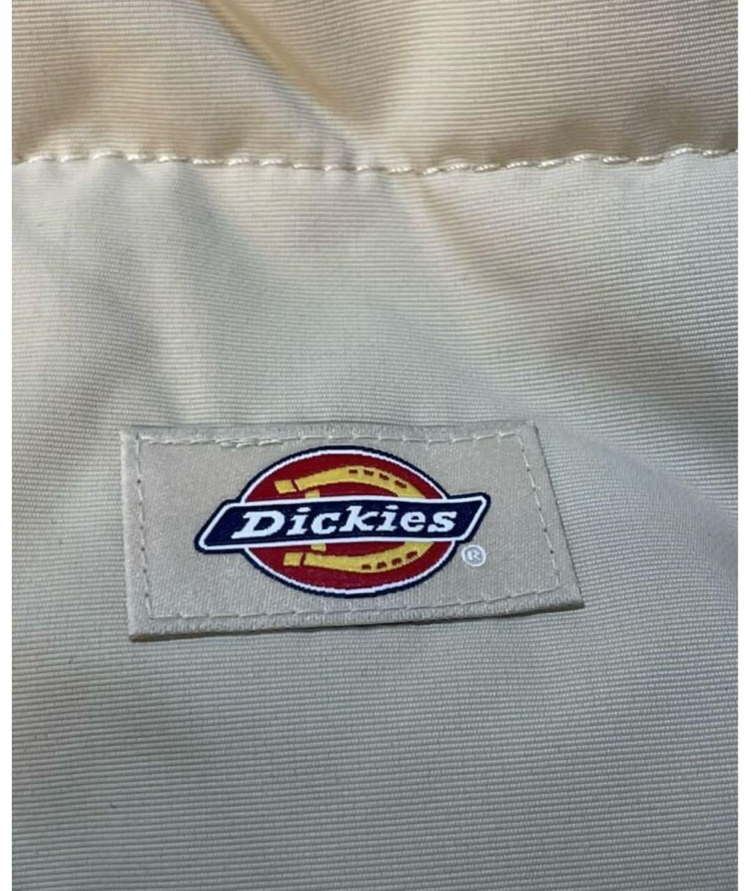 DICKIES Бежевый полиамидовый пуховик, фото 4