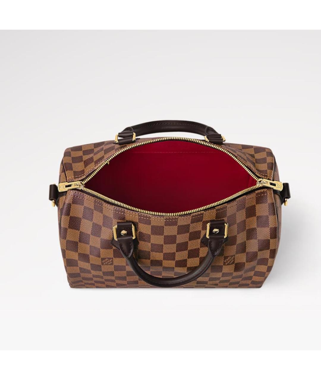 LOUIS VUITTON Коричневая сумка через плечо, фото 3