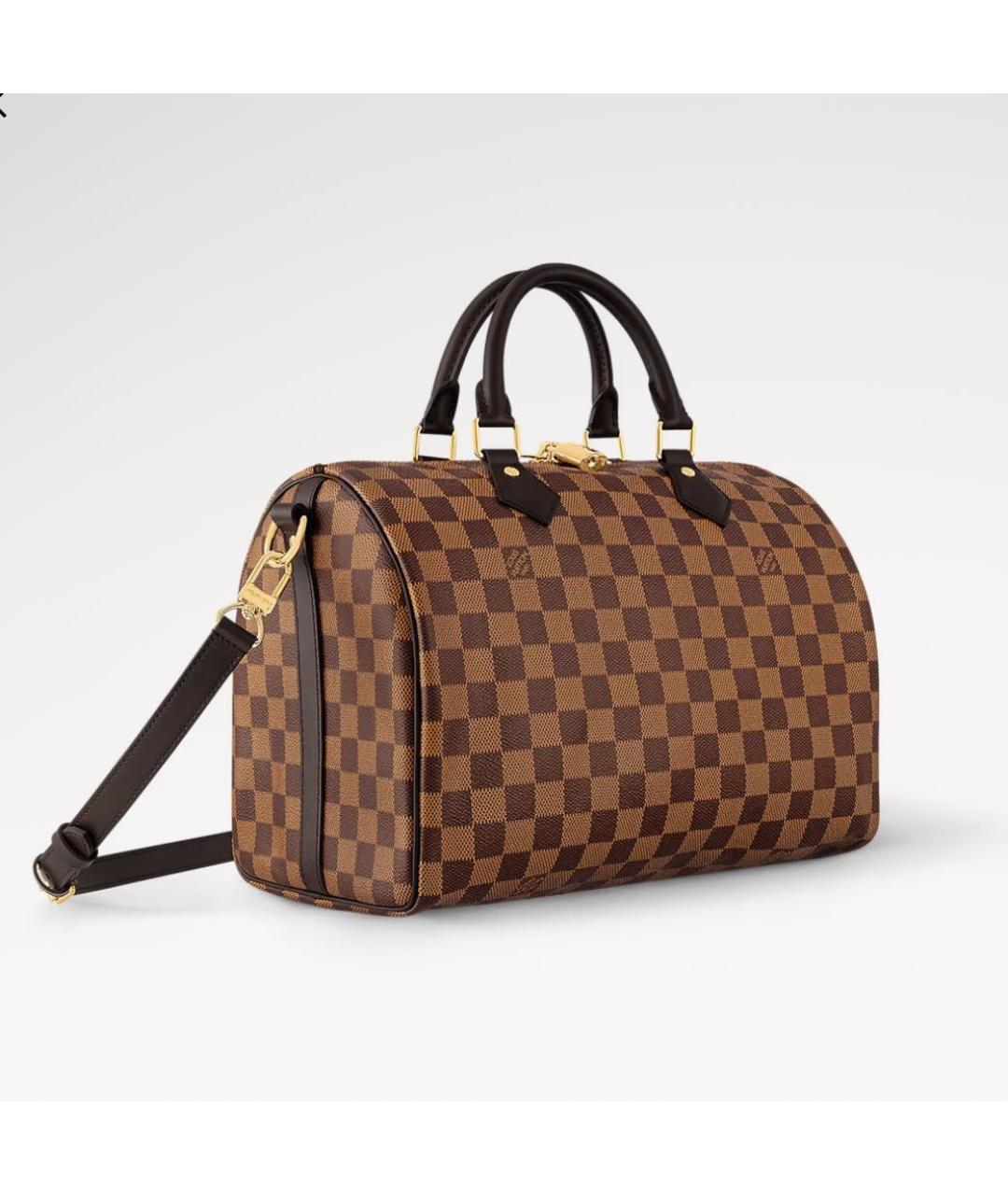 LOUIS VUITTON Коричневая сумка через плечо, фото 2