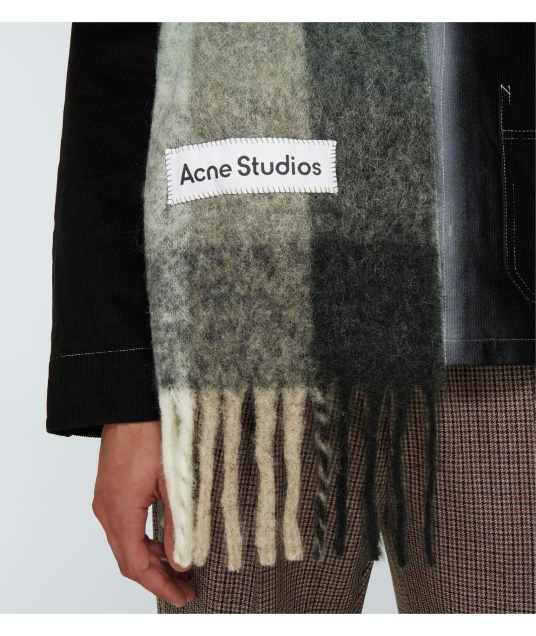 ACNE STUDIOS Шерстяной шарф, фото 4