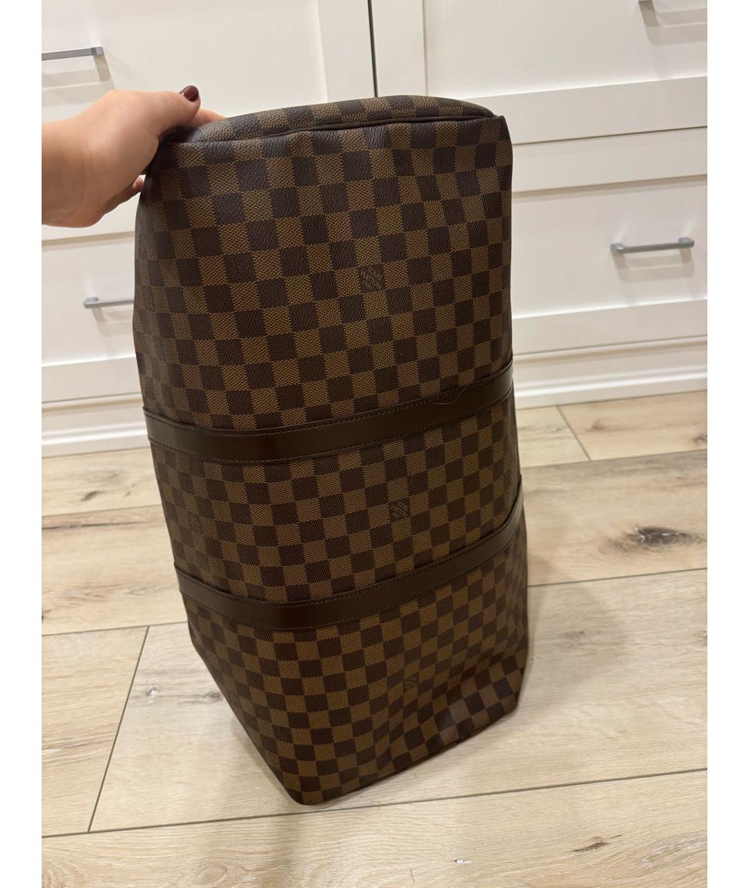 LOUIS VUITTON Коричневая дорожная/спортивная сумка, фото 3