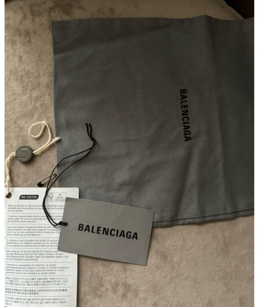 BALENCIAGA Салатовая кожаная сумка через плечо, фото 8