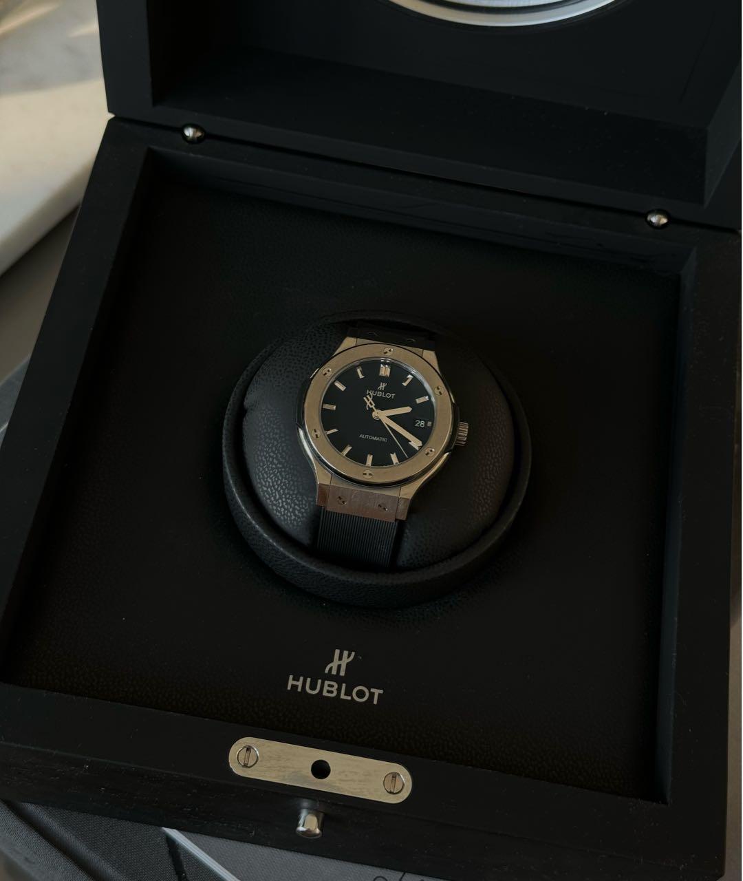 HUBLOT Серебряные часы, фото 6