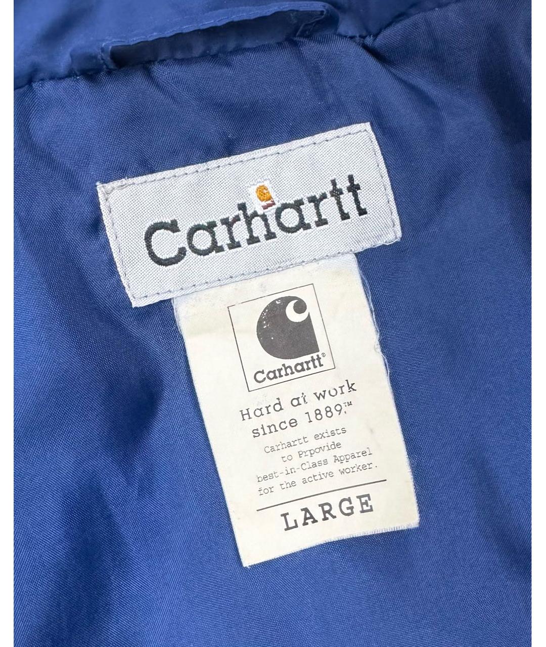 CARHARTT Синяя полиэстеровая куртка, фото 6