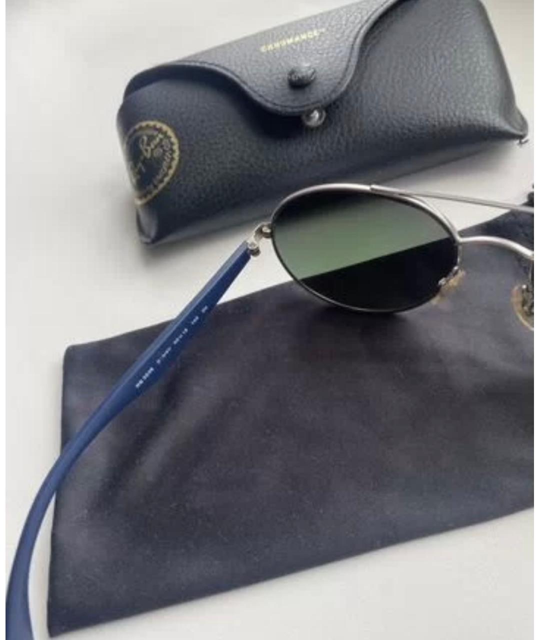 RAY BAN Фиолетовые солнцезащитные очки, фото 3