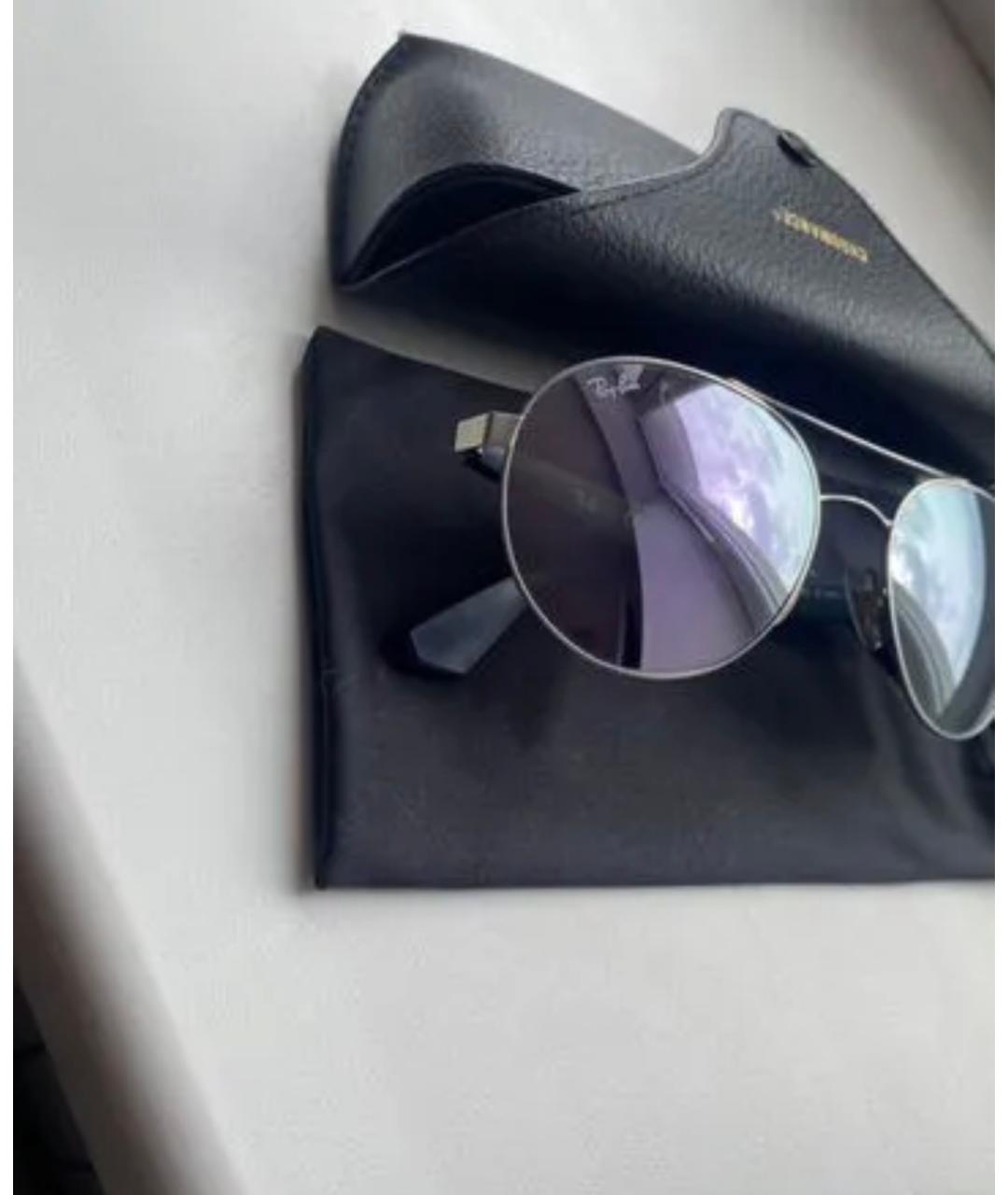 RAY BAN Фиолетовые солнцезащитные очки, фото 2