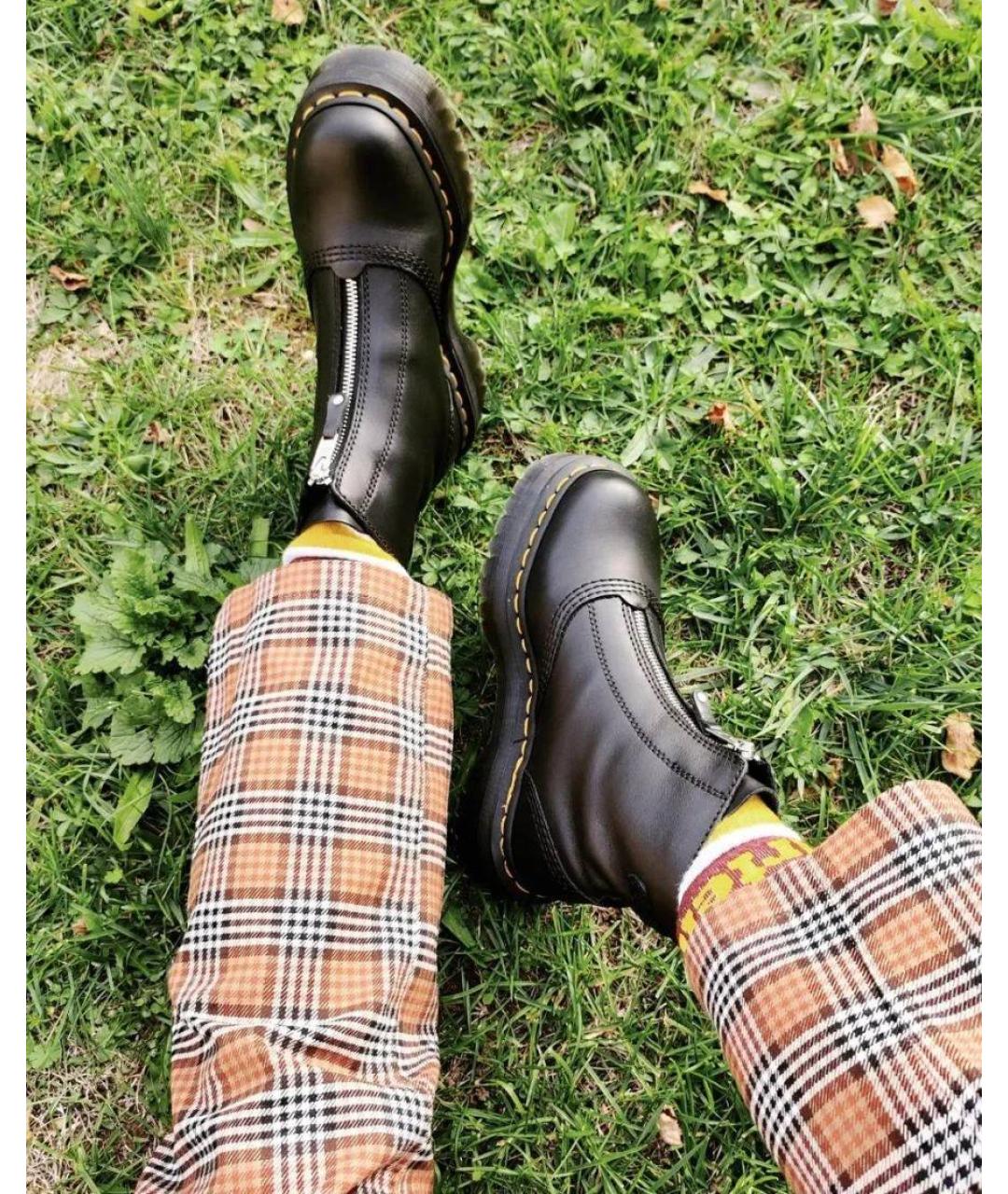 DR. MARTENS Черные ботинки, фото 7