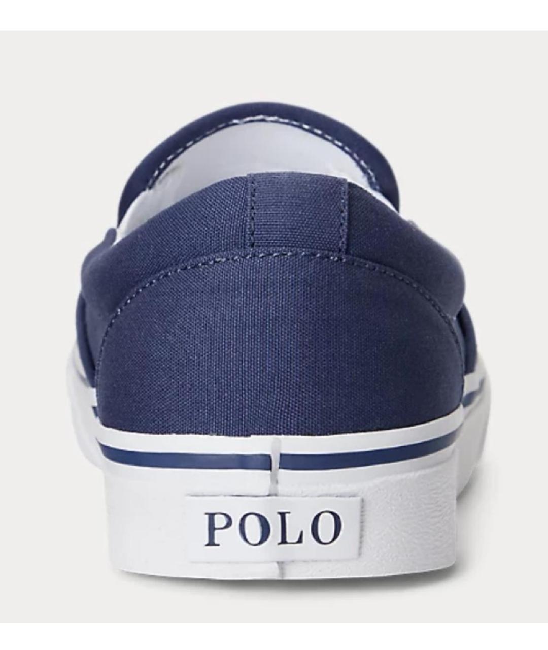 POLO RALPH LAUREN Голубые текстильные эспадрильи, фото 4