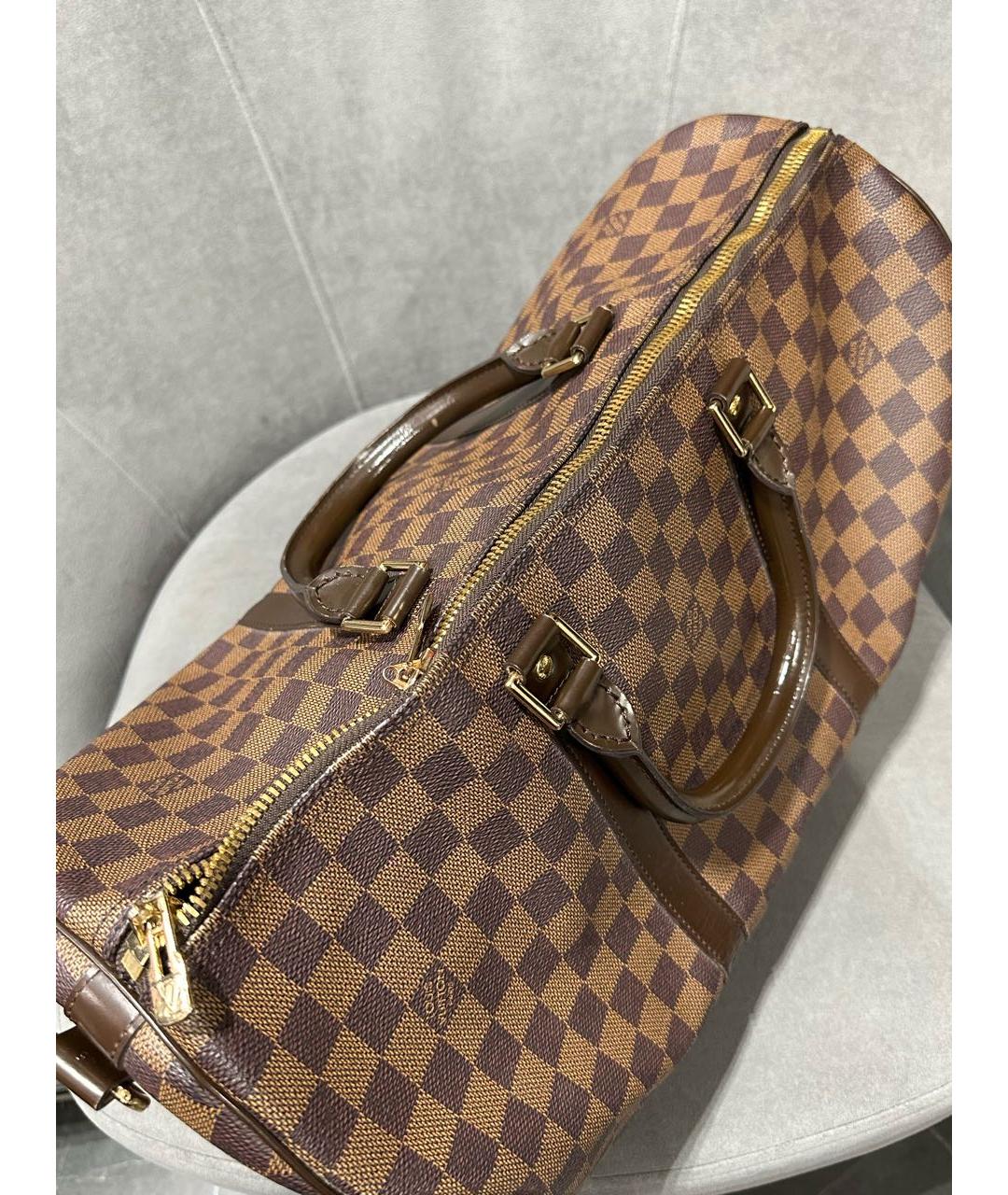 LOUIS VUITTON Коричневая дорожная/спортивная сумка, фото 2