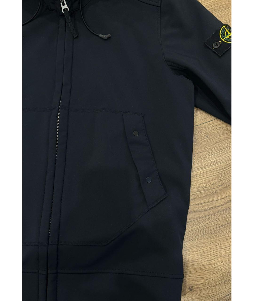 STONE ISLAND Темно-синяя куртка, фото 4