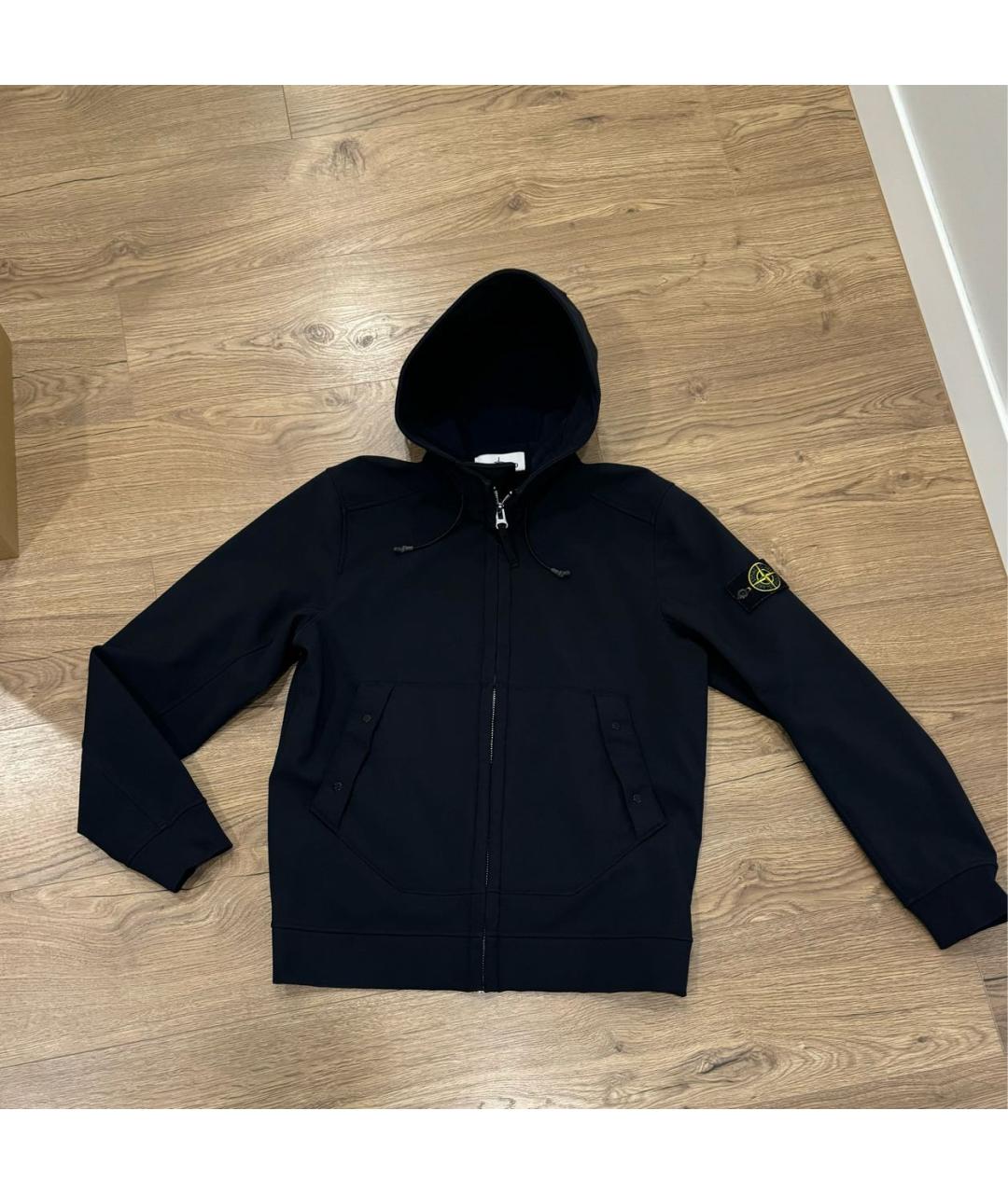 STONE ISLAND Темно-синяя куртка, фото 6