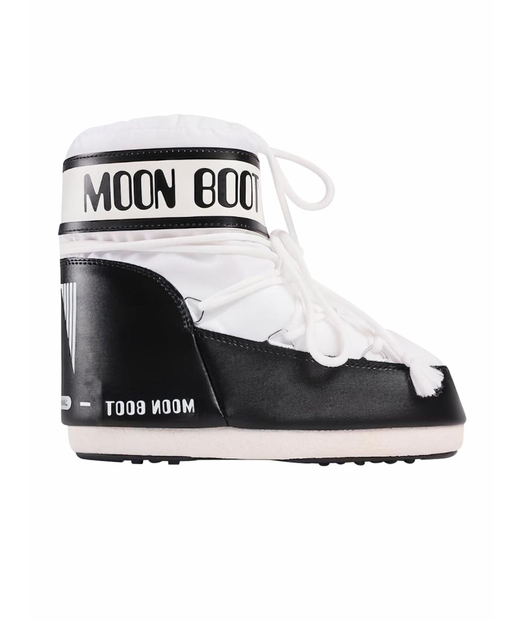 MOON BOOT Белые ботинки, фото 1