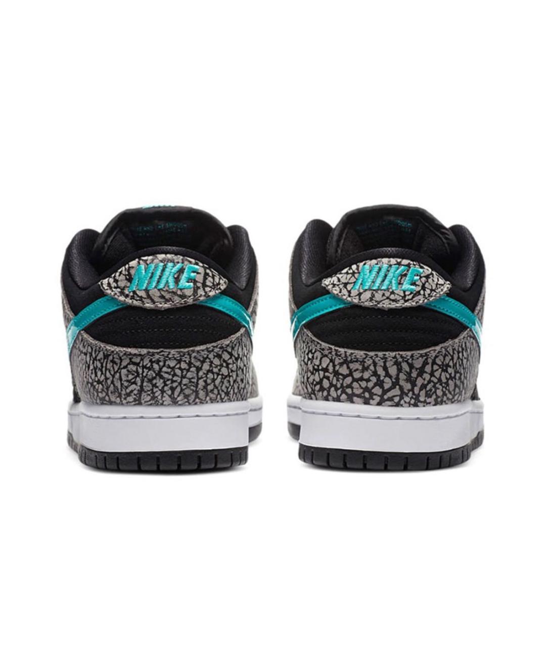NIKE Бирюзовые кожаные кеды, фото 4
