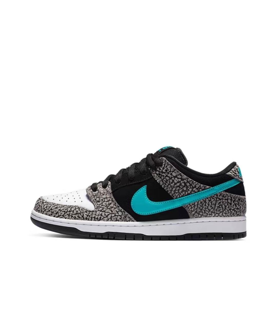 NIKE Бирюзовые кожаные кеды, фото 5