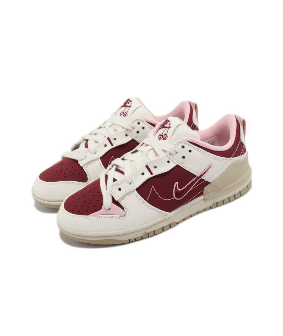 NIKE Розовые кожаные кеды, фото 2