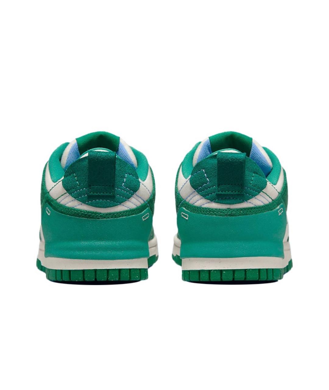 NIKE Зеленые синтетические кеды, фото 4