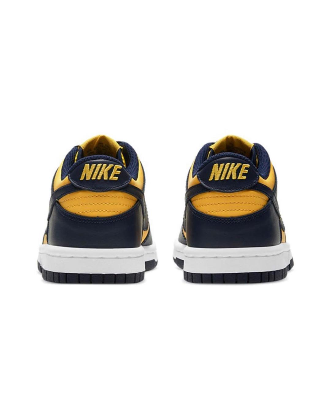 NIKE Желтые кожаные кеды, фото 4