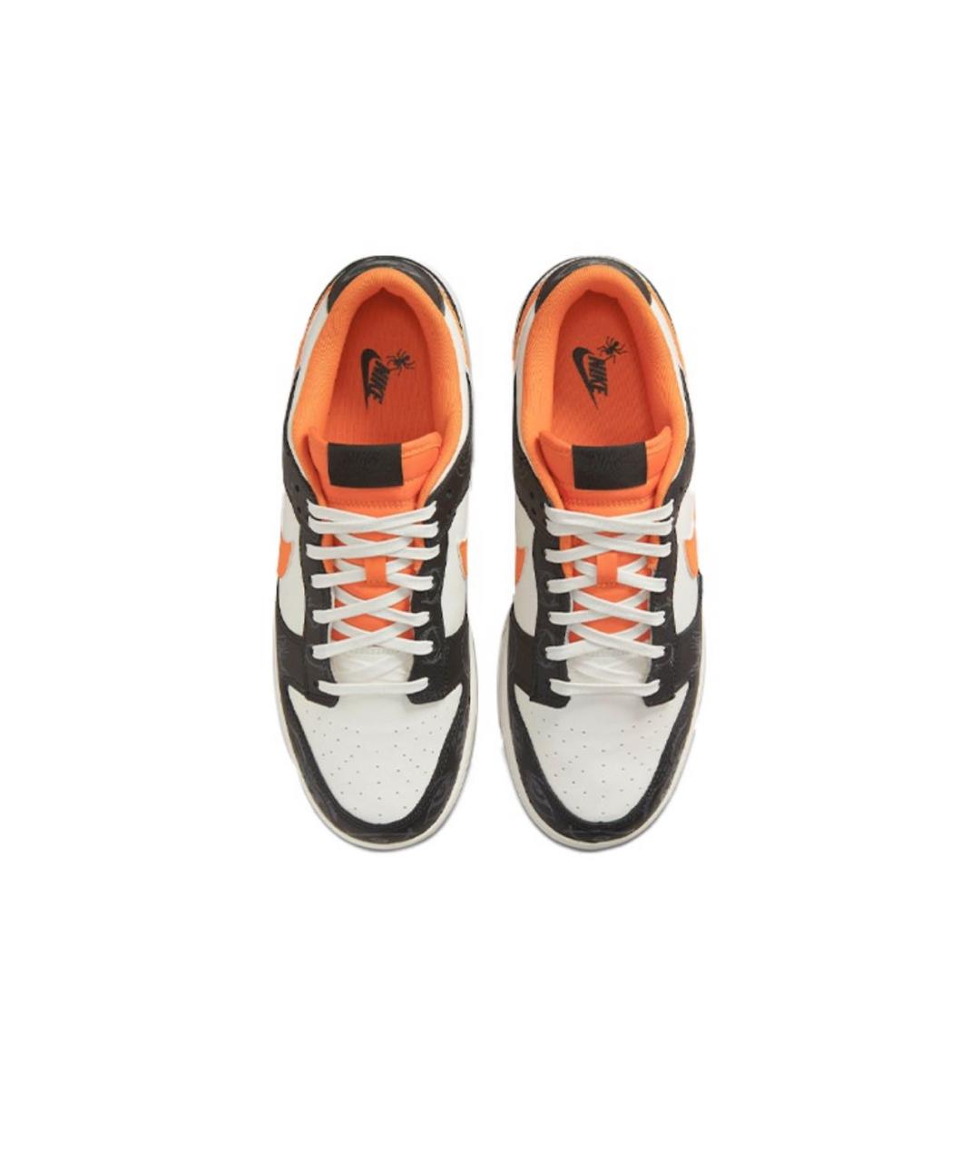 NIKE Черные кожаные низкие кроссовки / кеды, фото 3