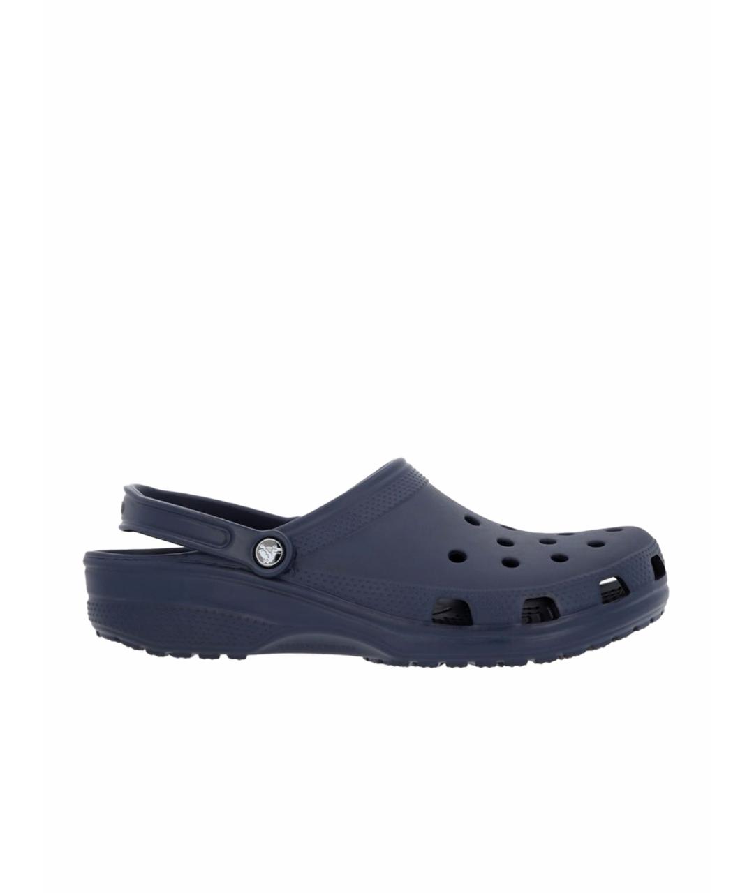 CROCS Темно-синие резиновые мюли, фото 1