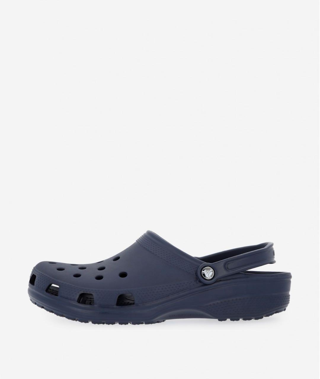 CROCS Темно-синие резиновые мюли, фото 9