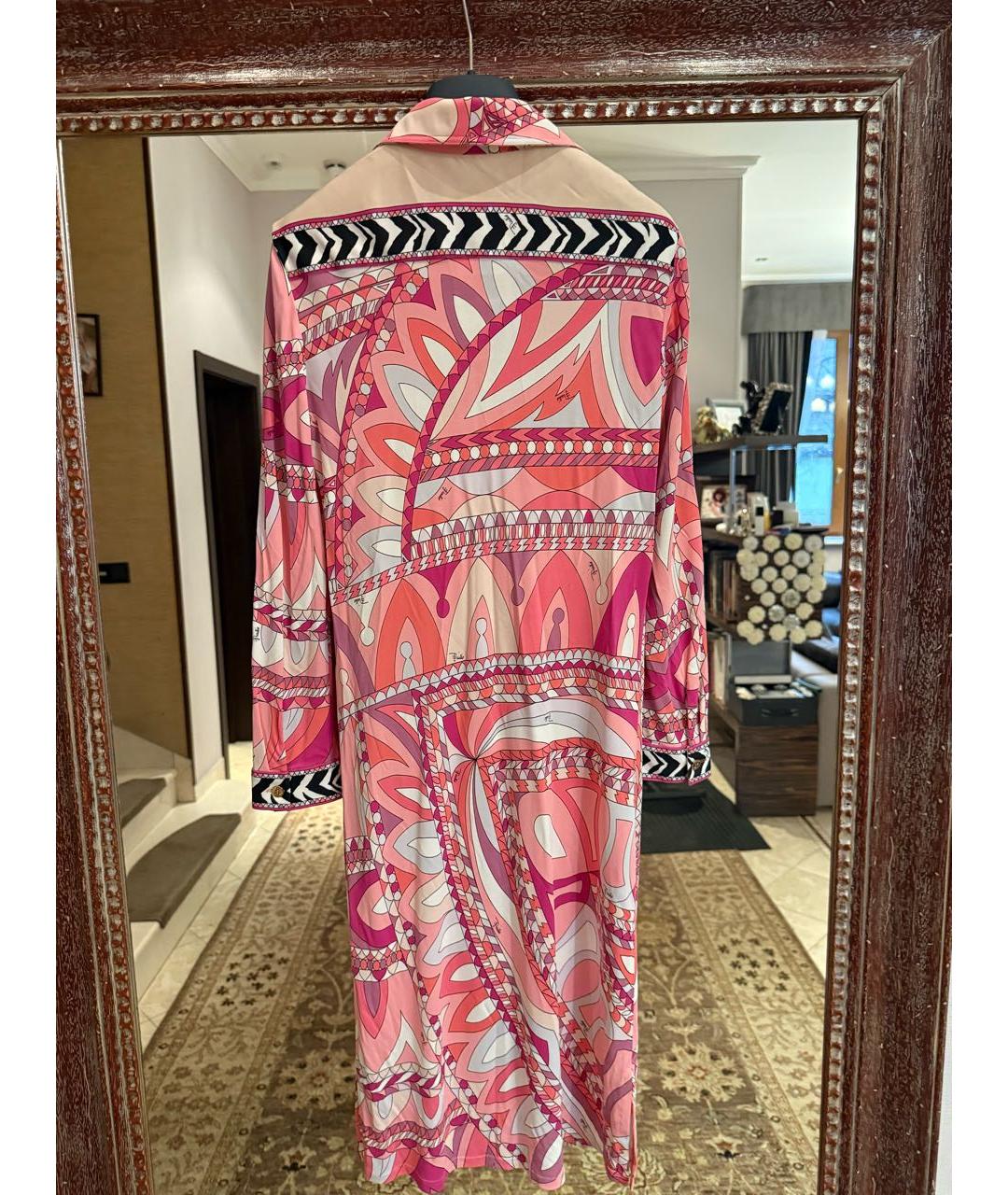 EMILIO PUCCI Мульти вискозное платье, фото 2