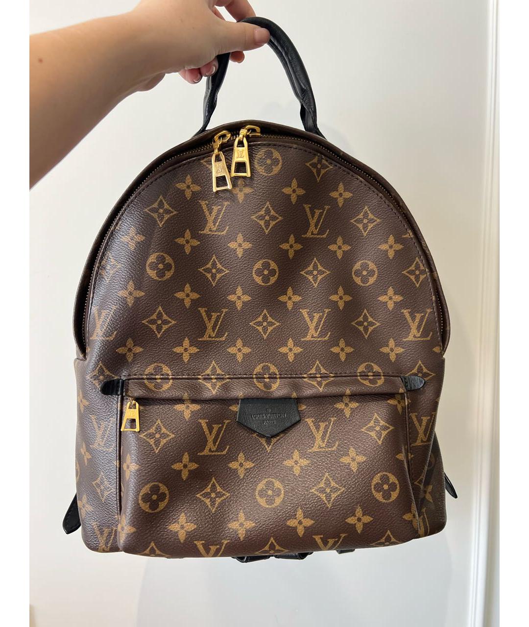 LOUIS VUITTON Коричневый рюкзак, фото 9