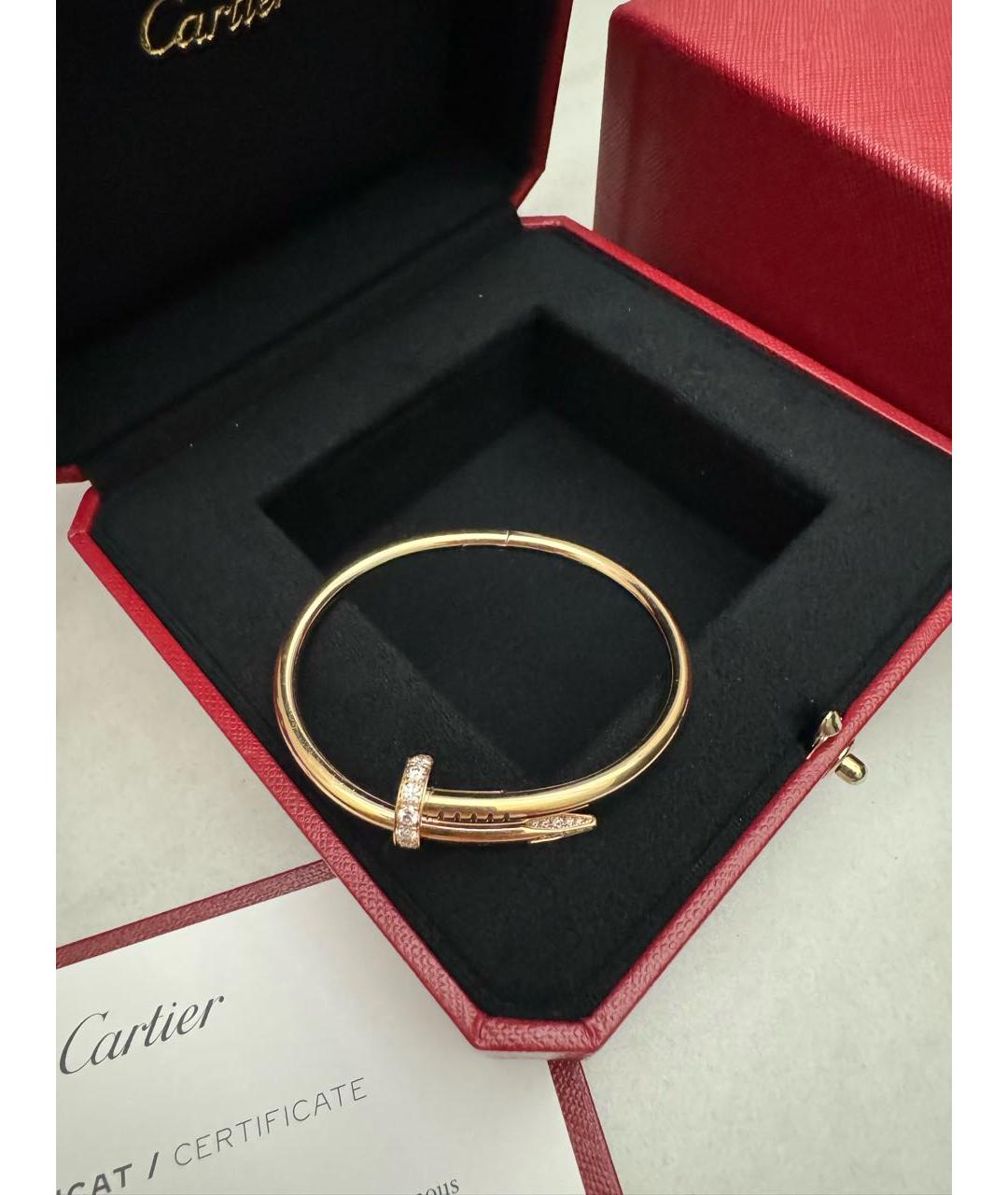 CARTIER Золотой браслет из розового золота, фото 6