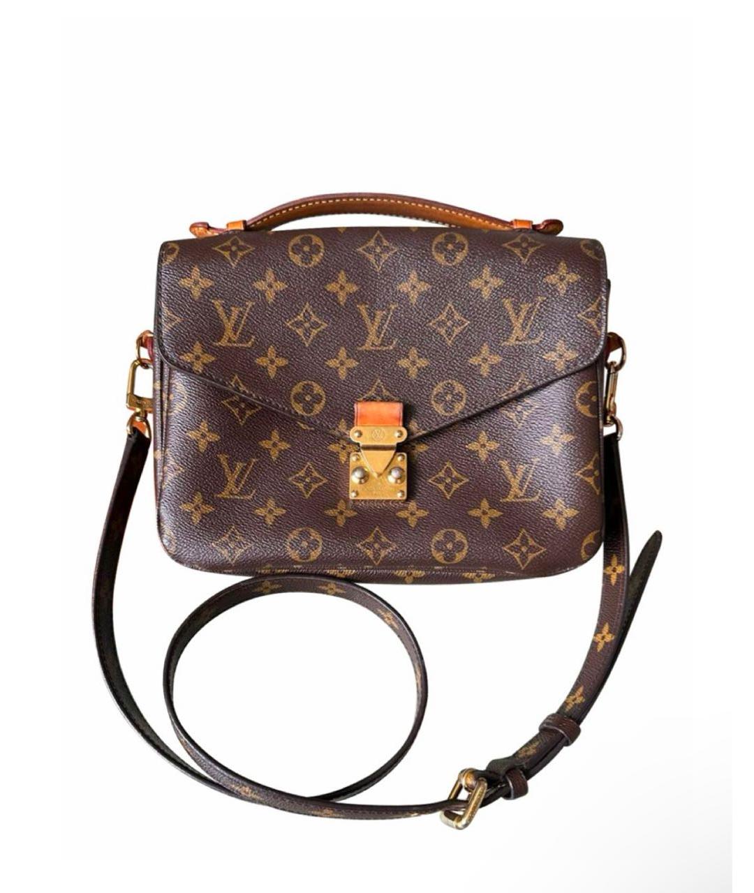 LOUIS VUITTON Коричневая сумка через плечо, фото 1