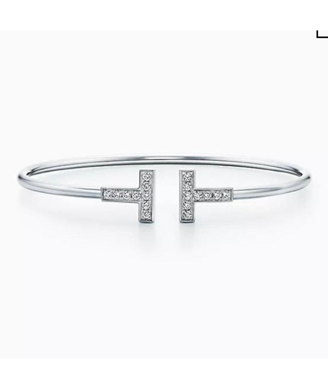 TIFFANY&CO Белый браслет из белого золота, фото 7