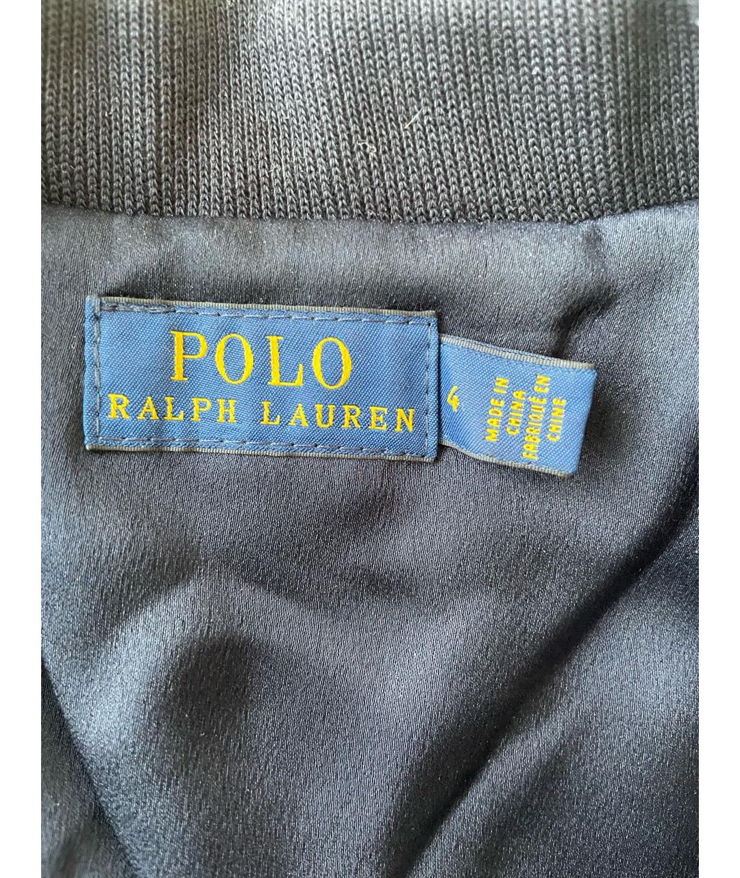 POLO RALPH LAUREN Темно-синий хлопковый жакет/пиджак, фото 3