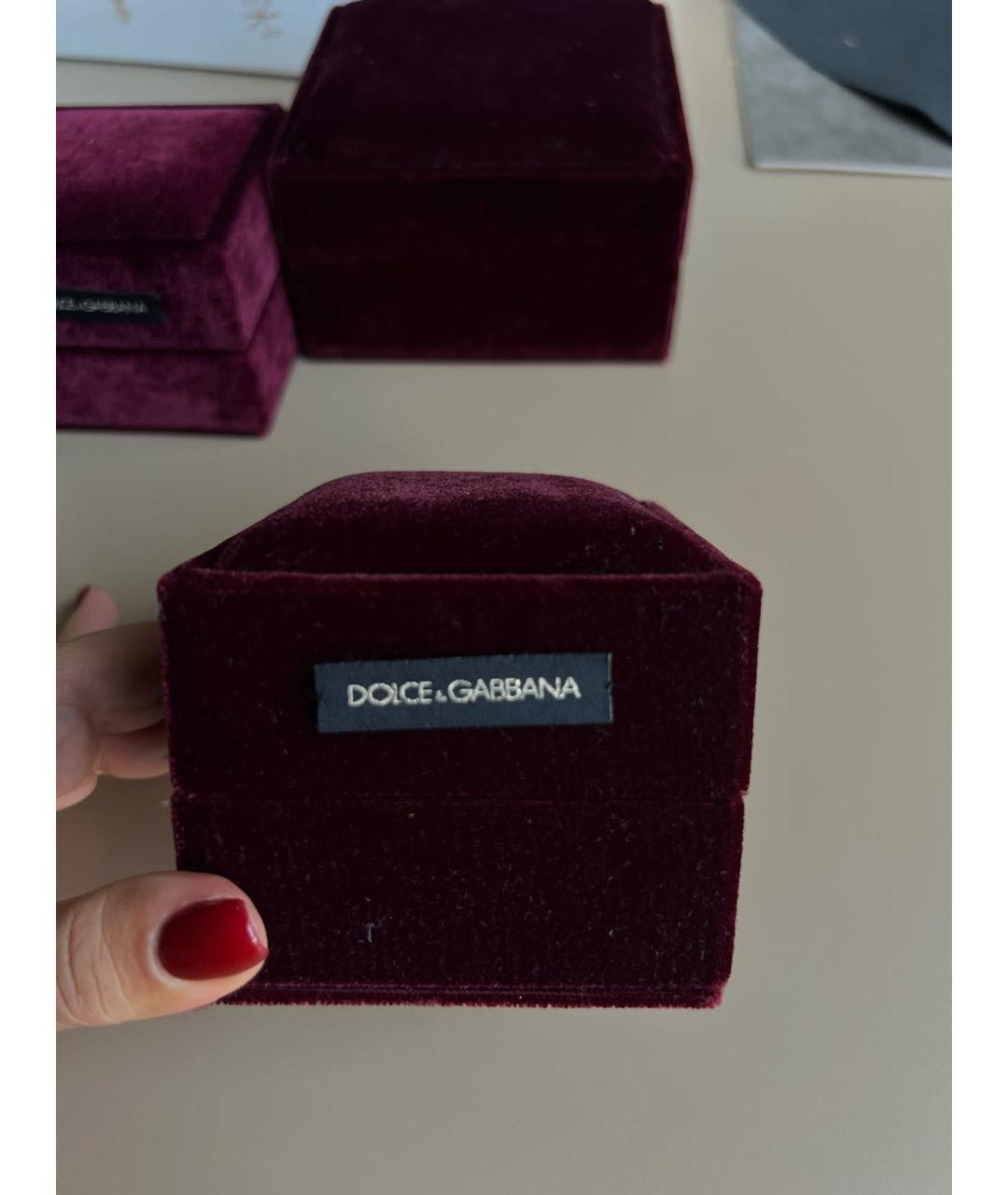 DOLCE&GABBANA Черное кольцо из желтого золота, фото 5