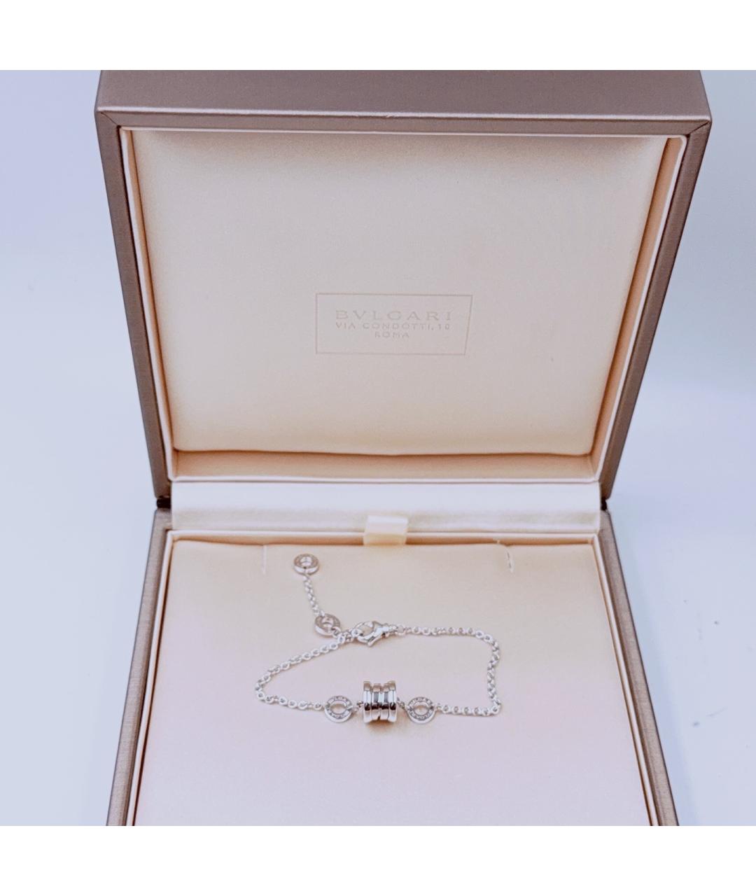 BVLGARI Белый браслет из белого золота, фото 2