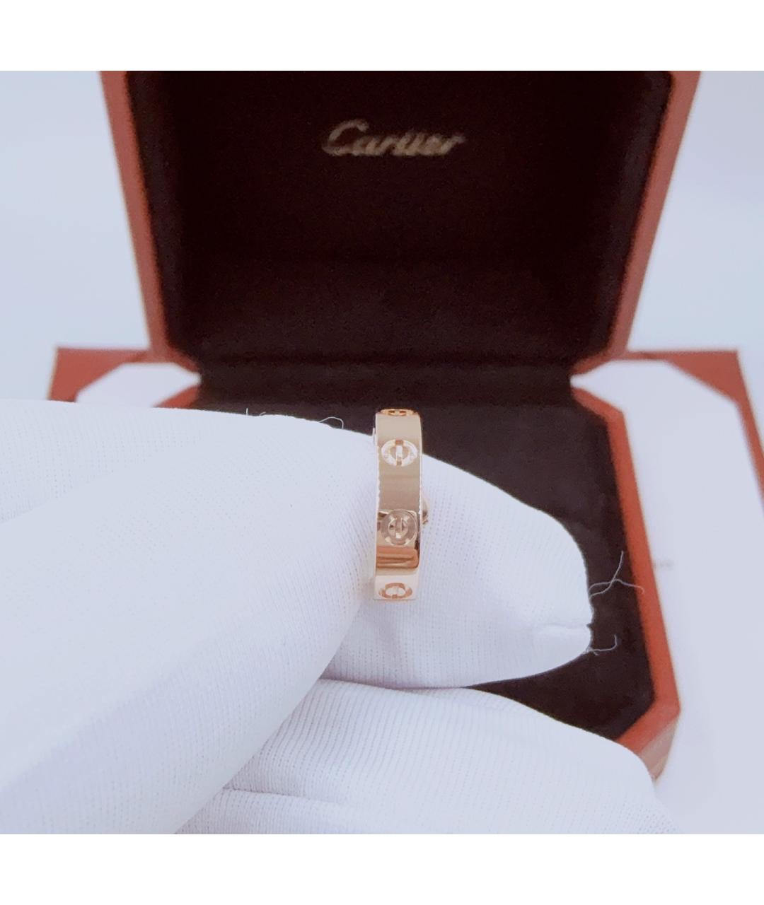 CARTIER Розовые серьги из розового золота, фото 5